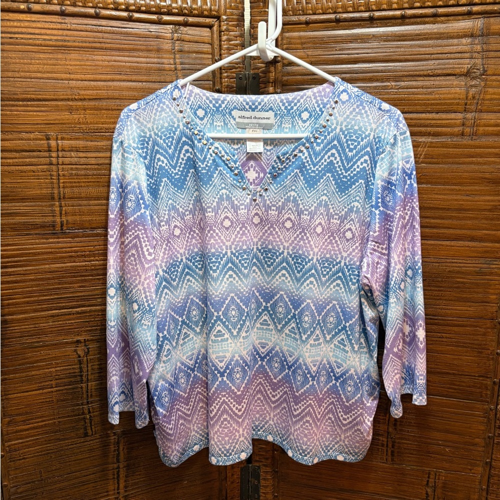 Alfred Dunner Sharp Petite Blouse